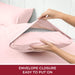 Queen Sheet Set - Hotel Luxury Bedding Sheets & Pillowcases - Extra Soft Cooling Bed Sheets - Deep Pocket up to 16 Inch - Wrinkle, Fade, Stain Resistant - 4 Piece (Queen, Blush Pink)