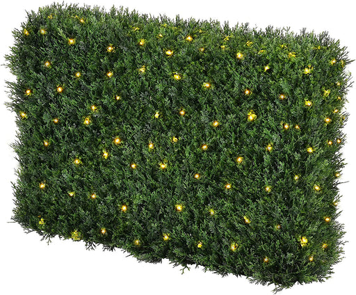 Everyday 72" Cedar Hedge - UV Resistant Home Decor - Indoor Outdoor Fuax Patio Hedge - Maintenance Free