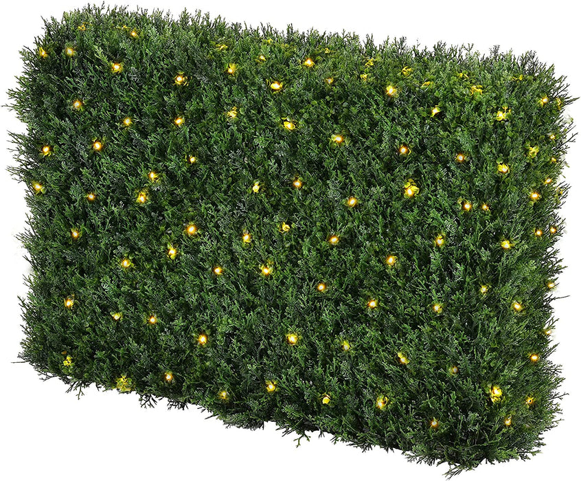 Everyday 72" Cedar Hedge - UV Resistant Home Decor - Indoor Outdoor Fuax Patio Hedge - Maintenance Free