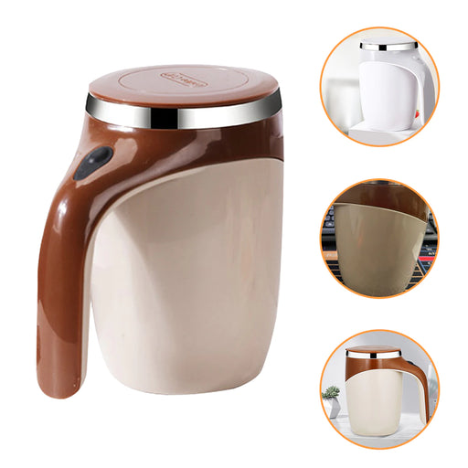 Mug Coffee Stirring Cup Magnetic Automatic Mixing Self Autosteel Stainless Tea Electric Travel Mixer Rotating Cupschocolate