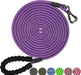 Heavy Duty Dog Leash, 30FT Reflective Dog Leash with Swivel Lockable Hook and Comfortable Padded Handle, Puppy Leash for Walking, Hunting, Camping, Backyard for Small Medium and Large Dogs