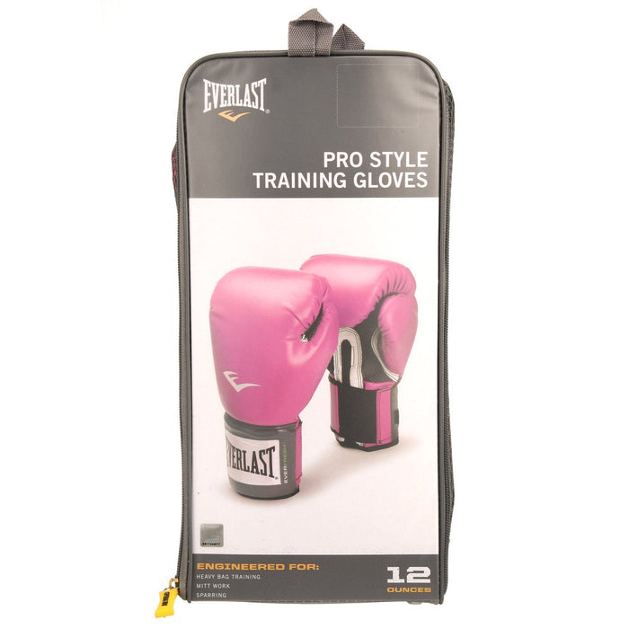 12 Oz. Pink Pro Style Boxing Gloves