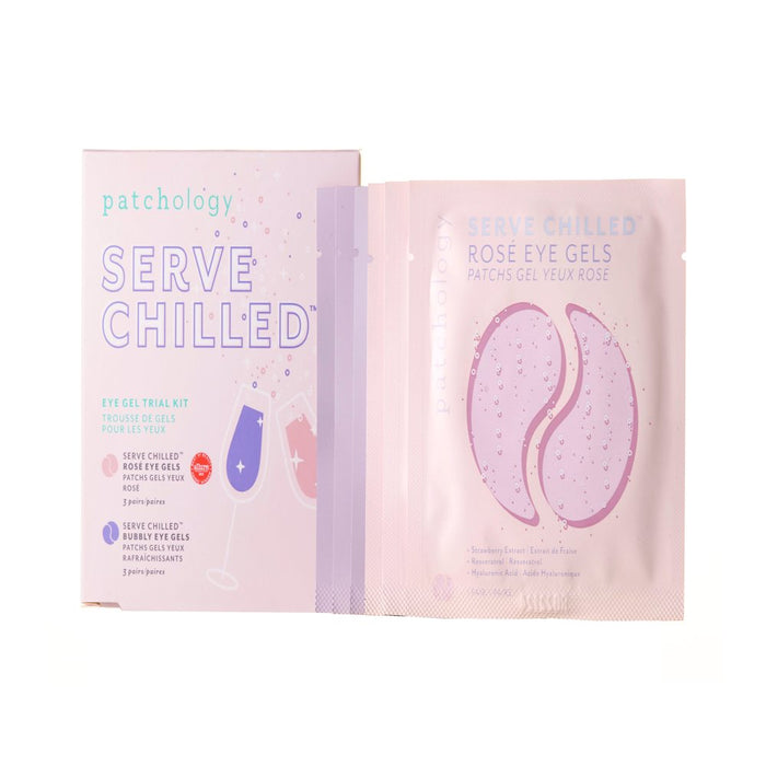 SERVE CHILLED Eye Gel Trial Kit, 6 Pairs/Box