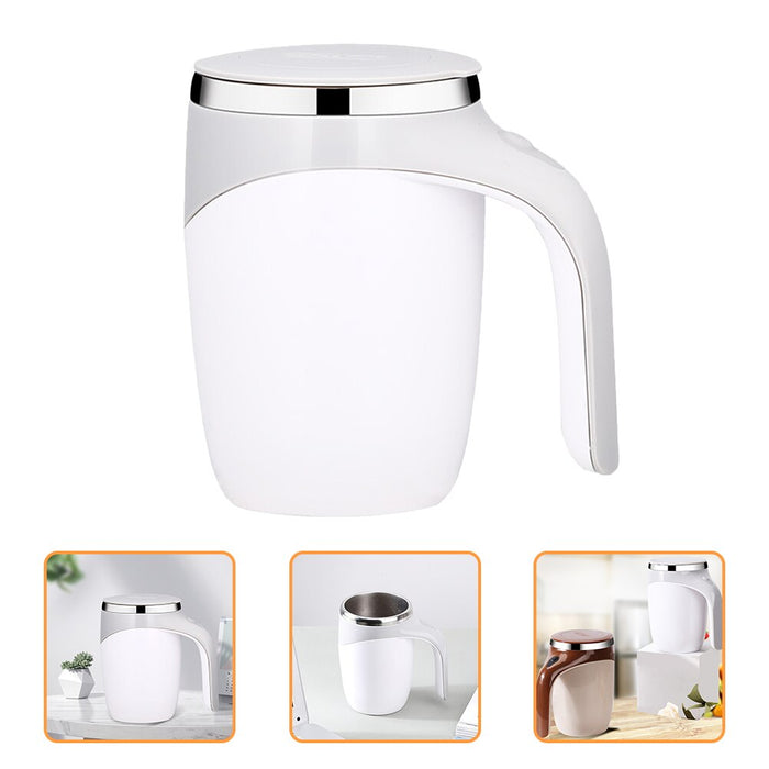 Mug Coffee Stirring Cup Magnetic Automatic Mixing Self Autosteel Stainless Tea Electric Travel Mixer Rotating Cupschocolate