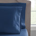 Hotel Style 800 Thread Count Cotton Rich Sateen Bed Sheet Set, Queen, Navy, Set of 6