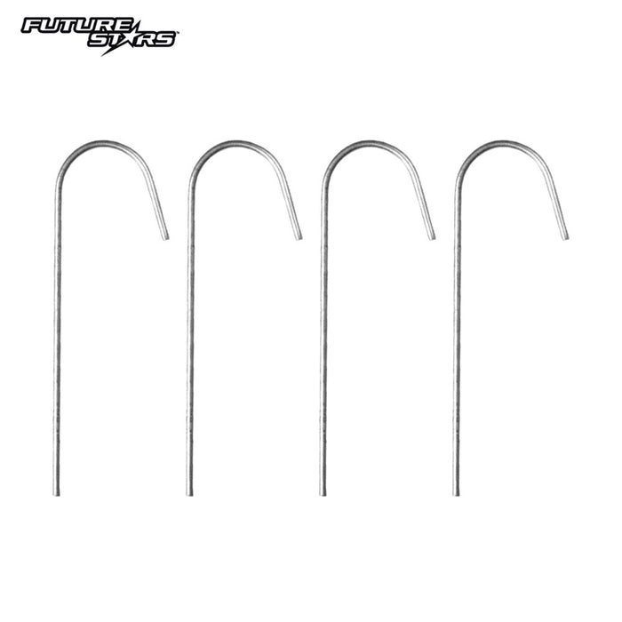 Future Stars 6 Ft. Super Soccer Goal Combo Set - 1 6Ft Soccer Net, 1 Junior Soccer Ball, 4 Targets, 4 Cones, 4 Arches and Pump with Pin! Instant Soccer Game in a Box!