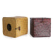 Straw Woven Tissue Box Cover, Vintage Wicker Tissue Box Cover Square, Home Toilet Paper Holder, or Napkin Dispenser