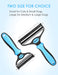 Malsipree Pet Grooming Brush, 2 in 1 Deshedding Tool & Undercoat Rake Dematting Comb for Mats & Tangles Removing, Reduces Shedding up to 95%, Great for Short to Long Hair of Medium Large Dogs
