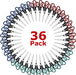 Scissors,  8" Multipurpose Scissors Bulk 3-Pack, Ultra Sharp Blade Shears, Comfort-Grip Handles, Sturdy Sharp Scissors for Office Home School Sewing Fabric Craft Supplies, Right/Left Hand