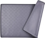 Dog Food Mat, Silicone Dog Cat Bowl Mat, Non Slip Pet Feeding Mat Waterproof Dog Placemat for Small Animals (18.5"X11.8", Blue)