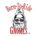 Homestyles "Biker Dude" the Biker Gnome in Leather Motorcycle Riding Gear Holding His Saddlebag Home & Garden Extra Large Outdoor Statue 20"H