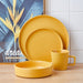 Coupe Dinnerware Set, Service for 8, Black Matte, 32 Piece