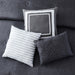 Mainstays Grey 10 Piece Bed in a Bag Comforter Set with Sheets, Queen