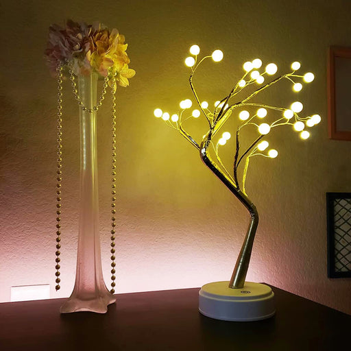 OTAVILEM Bonsai Tree Light for Room Decor, Aesthetic Pearl Tree Lamps for Living Room, Cute Night Light for House Decor, Good Ideas for Gifts, Home Decorations, Weddings, Christmas, Holidays