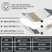 Quilt Queen Size 100% Cotton Queen Size Quilts Grey Black Brown Bedspreads Plaid Quilts Lightweight Soft Breathable Bedding Sets for All Season, 3 Piece