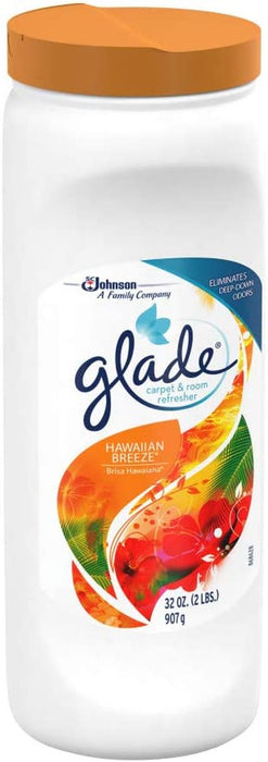 Glade Carpet and Room Refresher, Deodorizer for Home, Pets, and Smoke, Hawaiian Breeze, 32 Oz, Pack of 1