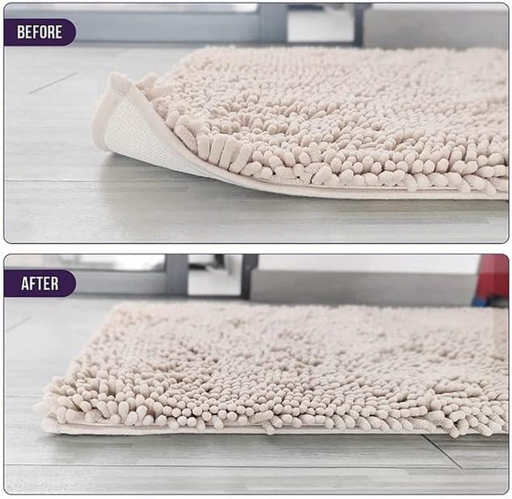 Rug Gripper, 8 Pcs Anti-Slip Rug Gripper, Double Sided Non-Slip Rug Pads, Adhesive anti Skid Grip Pad for Hardwood Floors, Home and Kitchen, Bathroom, Carpet Corner, and Floor Mates.