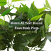 Season’S Need Artificial Plants Greenery Bush, Pack of 2 Fake Shrubs Simulation Indoor outside Hanging Planter Home Garden Décor, Porch Window Box Decorating (Heart Leaf Philo)