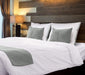 Bed Pillows for Sleeping Queen Size (Grey), Set of 2, Cooling Hotel Quality, Gusseted Pillow for Back, Stomach or Side Sleepers