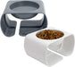 Kitty City Raised Cat Food Bowl Collection_Stress Free Pet Feeder and Waterer