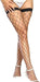 Women Criss Cross Sparkle Glitter Rhinestone Crystal over Knee Thigh High Stockings