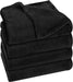 Fleece Blanket Queen Size Black 300GSM Luxury Bed Blanket Anti-Static Fuzzy Soft Blanket Microfiber (90X90 Inches)