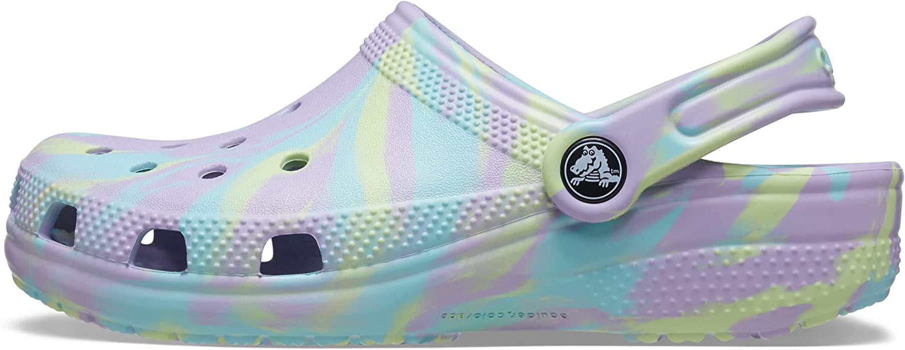 Unisex-Child Classic Marbled Tie Dye Clog