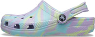 Unisex-Child Classic Marbled Tie Dye Clog