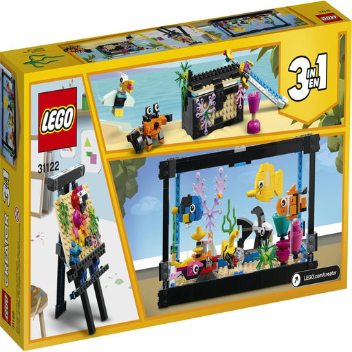 LEGO Creator 3In1 Fish Tank 31122 Buildingtoy; Great Gift for Kids (352 Pieces)