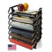 Officemate Achieva Side Load Letter Tray, Recycled, Black, 6 Pack (26212)