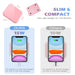 Wireless Charger, 15W Max Fast Charging Pad with USB-C for Iphone, LG, Galaxy , Airpods Pro , Pink