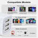 Wall Charger,Usb Charger Adapter,3.1A/3Pack Muti Port Fast Charging Station Power Base Charger Block Plug for Iphone Wall Charger