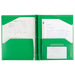 Five Star Stay-Put Pocket and Prong Folder 4 Pack, Assorted Primary Colors (38048)