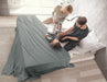 Cotton Waffle Blanket 300 GSM (Cool Grey - 90X108 Inches) Soft Lightweight Breathable Bed Blanket King Size Layering Any Bed for All Season