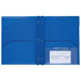 Five Star Stay-Put Pocket and Prong Folder 4 Pack, Assorted Primary Colors (38048)