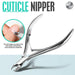 4 PCS Nail Care Kit, Nail Cuticle Nippers,  Ingrown Toenail Tools Kit, Toenail File and Lifters Stainless Steel, Nail Lifter, Nail Cuticle Pushers, Professional Manicure and Pedicure Set