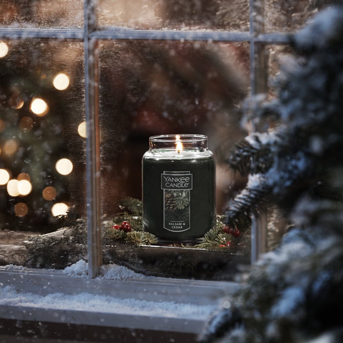 Balsam & Cedar - 22 Oz Original Large Jar Fall Candle