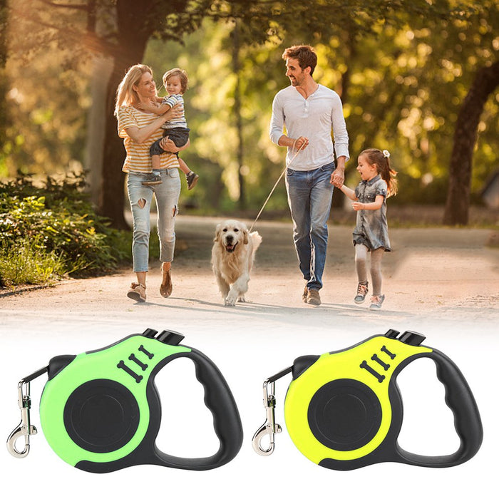 Retractable Dog Leash Pet Walking Leash with -Slip Handle for Small and Medium Pets
