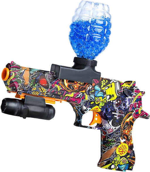 Gel Ball Blaster- Splatter , Shoots Gel Ball- Backyard Fun and Outdoor Games for Boys and Girls Ages 9+ (1087)