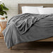 Microplush Fleece Blanket, Plush, Ultra Soft, Full/Queen, Gray