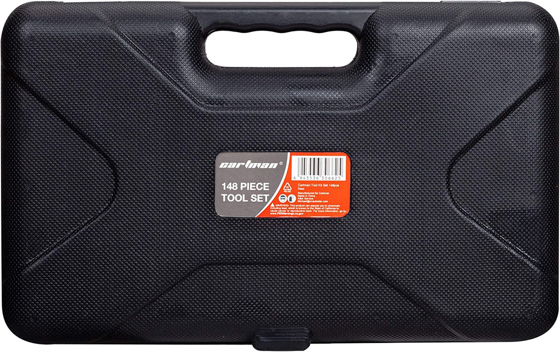 148 Piece Automotive and Household Tool Set - Perfect for Car Enthusiasts and DIY Home Repairs