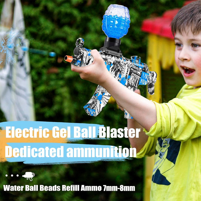 Electric with Gel Ball Blaster,Splatter Blaster Ball,With 40000+ Drops and Goggles,Outdoor Yard Activities Shooting Game,Ages 12+