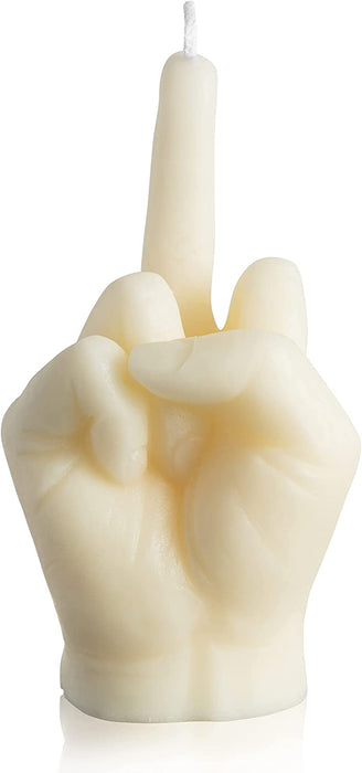 Middle Finger Scented Candle Danish Pastel Room Decor Aesthetic Pine Fragrance Soy Wax Aromatherapy Hand Gesture Candles Desk Statues Sculpture Decorations Gift for House Bedroom Supplies Milky