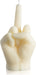 Middle Finger Scented Candle Danish Pastel Room Decor Aesthetic Pine Fragrance Soy Wax Aromatherapy Hand Gesture Candles Desk Statues Sculpture Decorations Gift for House Bedroom Supplies Milky