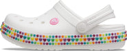 Kid'S Crocband Rainbow Band Clogs