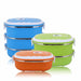 Thermal Lunch Box, 2 Layer Bento Boxes for Student/Adult,  Portable Stainless Steel Food Containers, Leak Proof Microwave Safe