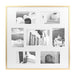 Better Homes & Gardens 18X18 Gold Collage Wall Frame