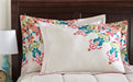 Mainstays Coral Medallion 6 Piece Bed in a Bag Comforter Set with Sheets, Twin/Twin XL