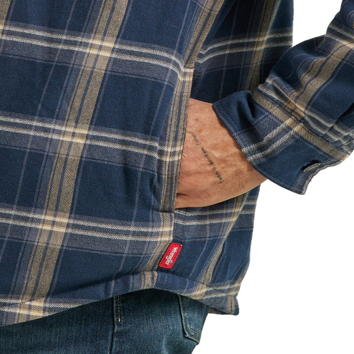 Wrangler Men'S Long Sleeve Heavyweight Shirt