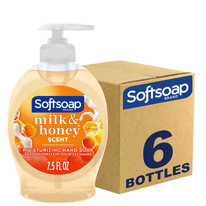 Softsoap Liquid Hand Soap, Fresh Breeze - 7.5 Fluid Ounce (Pack of 6)